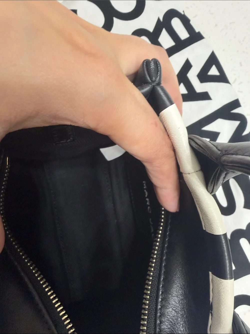 Marc Jacobs Mini Stripe Tote - Picture 5 of 11